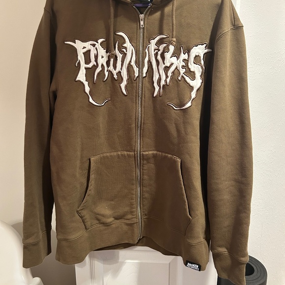 Broken Promises zip up Hoodie - Picture 4 of 4